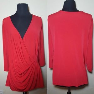 Women's wrap top